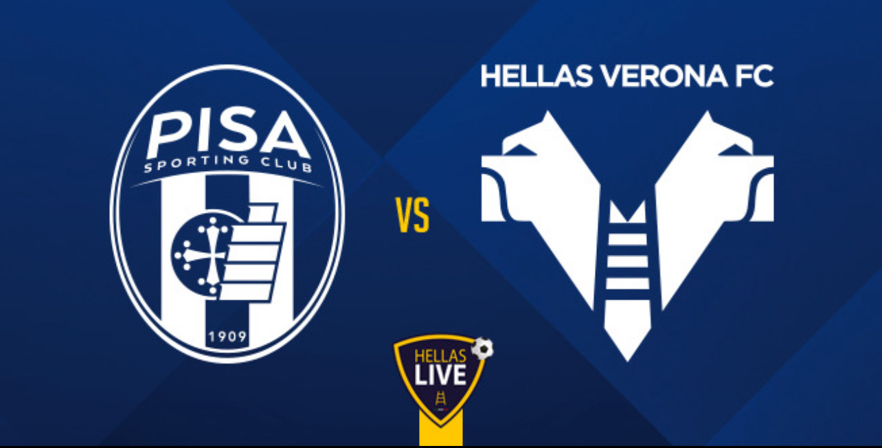 Formazioni ufficiali Pisa-Hellas Verona