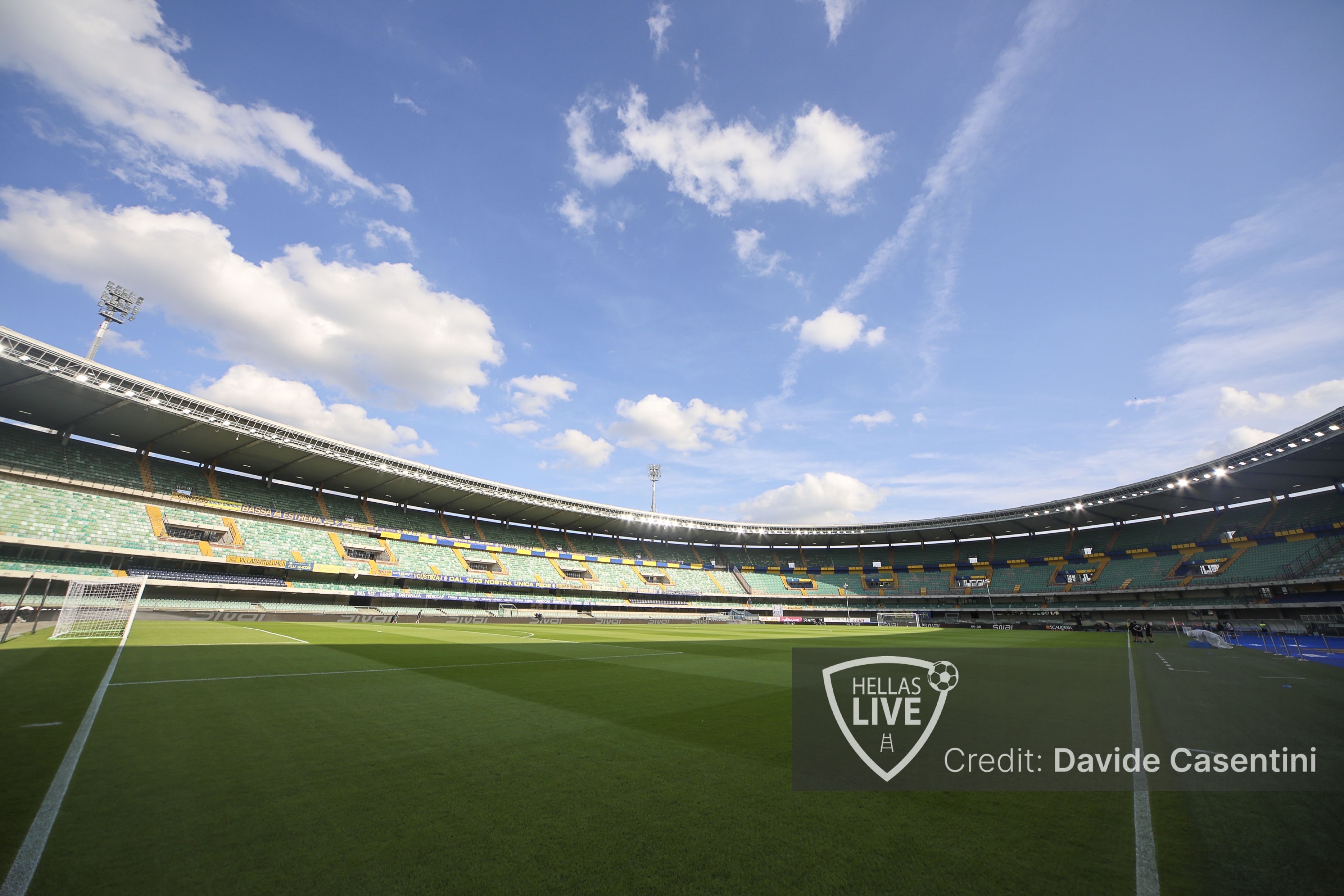 Hellas Verona-Cagliari, ore 13 apertura cancelli stadio Bentegodi