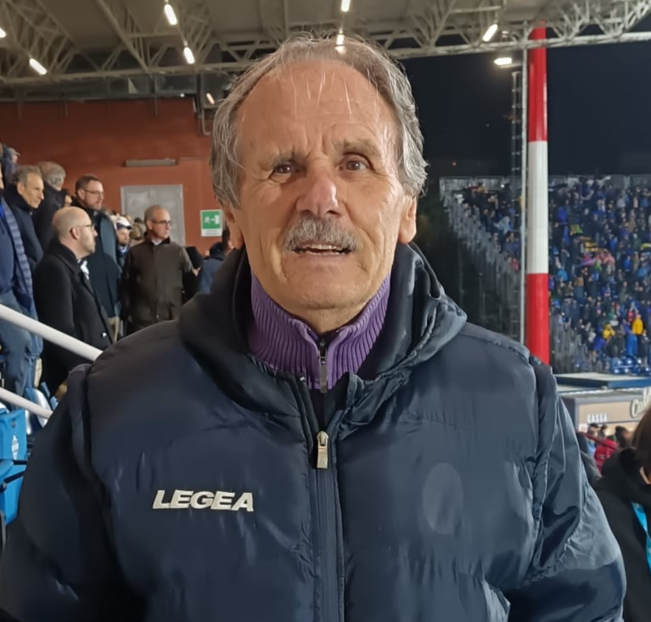 Como-Hellas Verona, al Sinigaglia presente Silvano Fontolan
