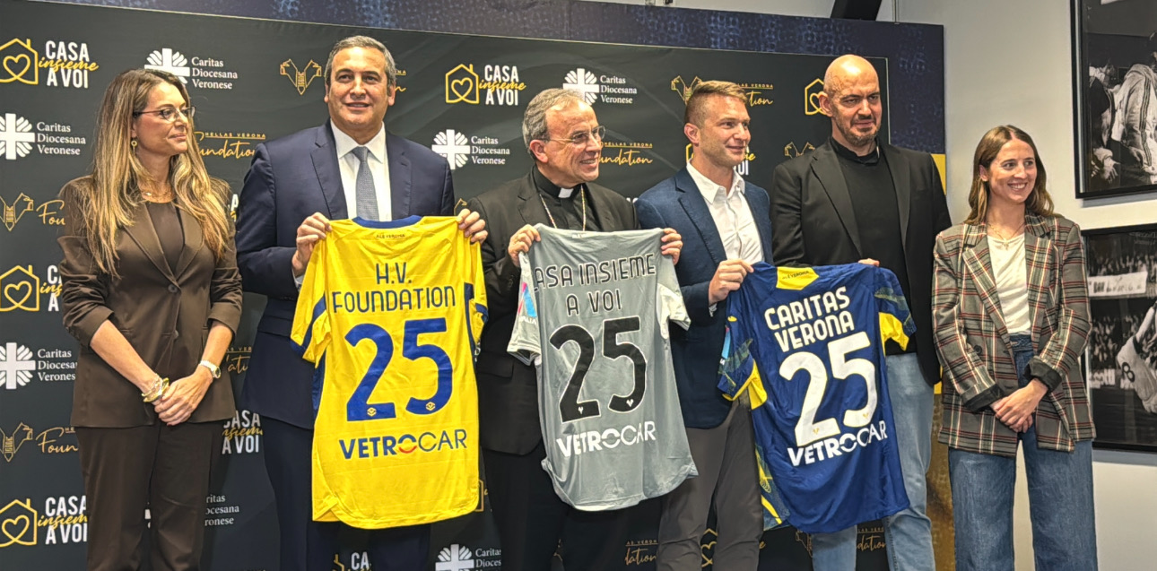 Casa Insieme a Voi. Il progetto di Hellas Verona Foudation insieme a Caritas Diocesana Veronese