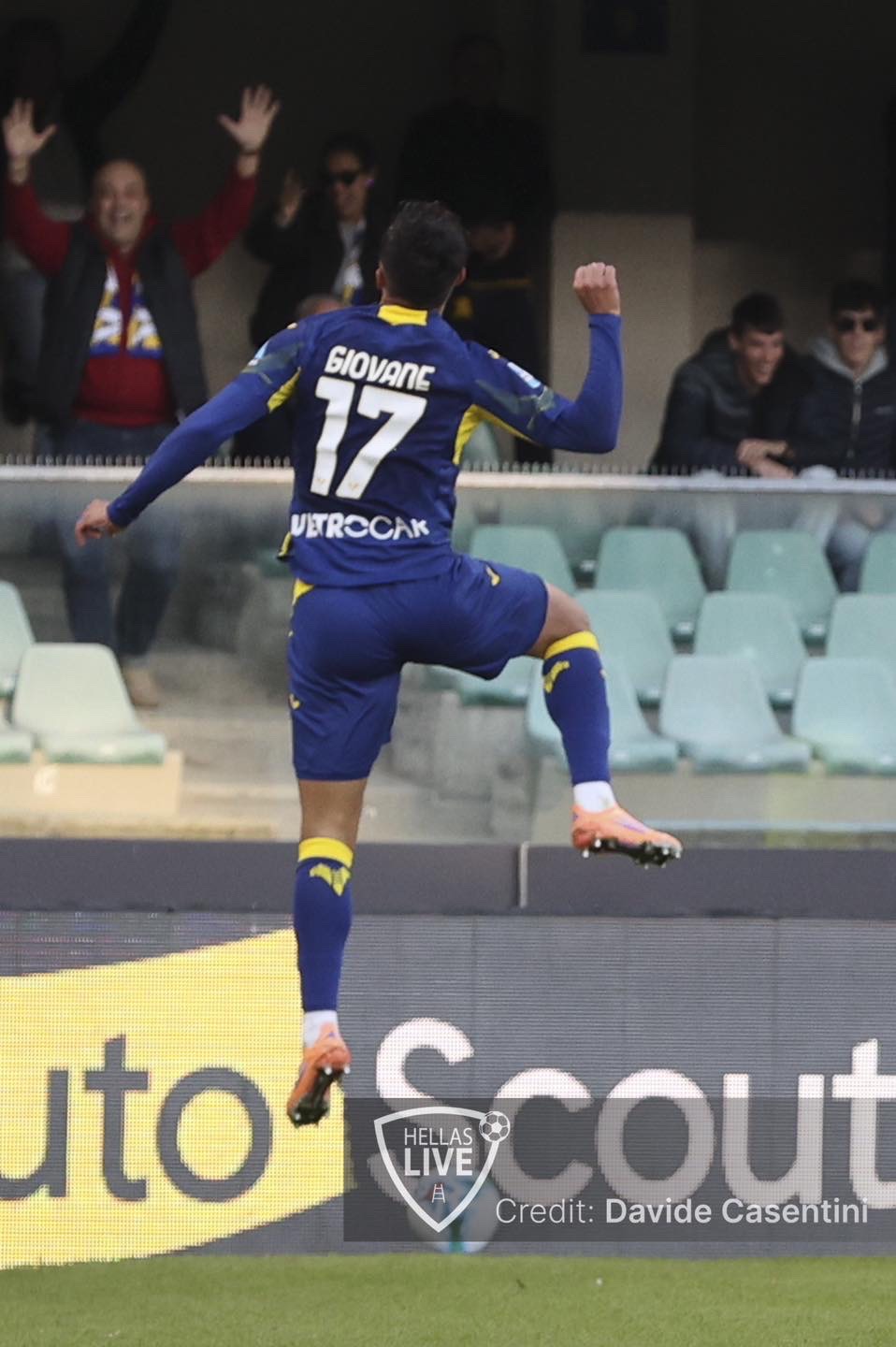 Hellas Verona-Inter 1-1, pareggio di Giovane