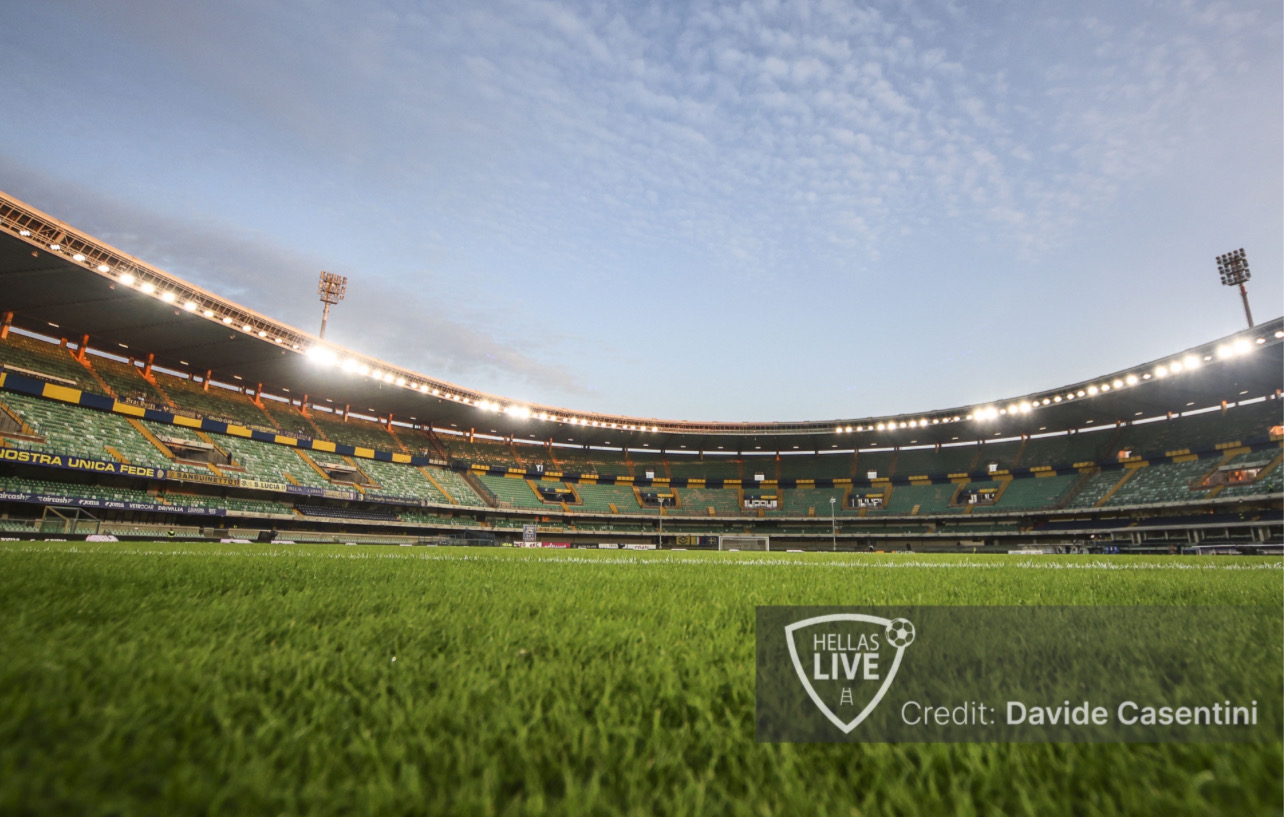 Nuovo stadio Verona: l’Hellas giocherà in un impianto provvisorio per circa due anni