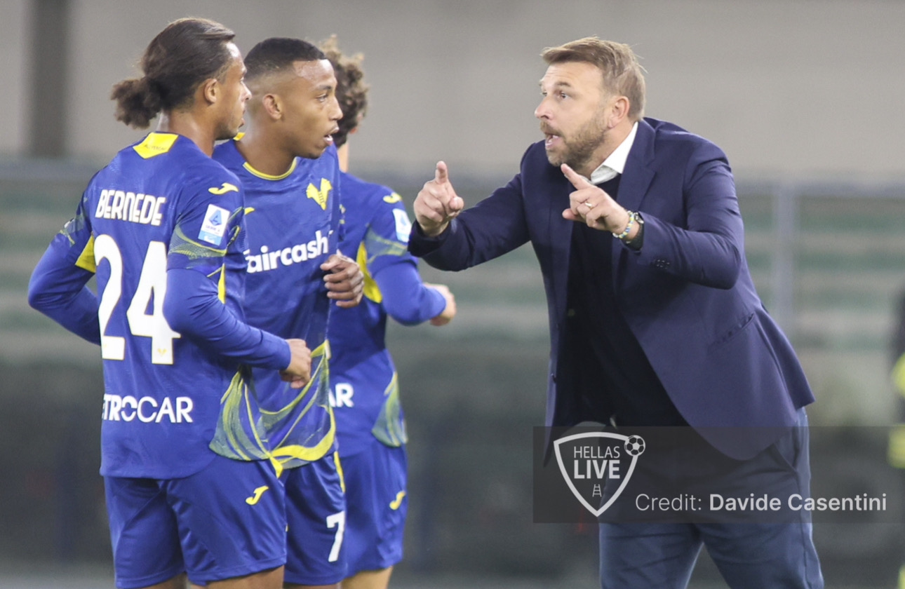 Hellas Verona, allenamento questa mattina. Ore 15 conferenza Zanetti