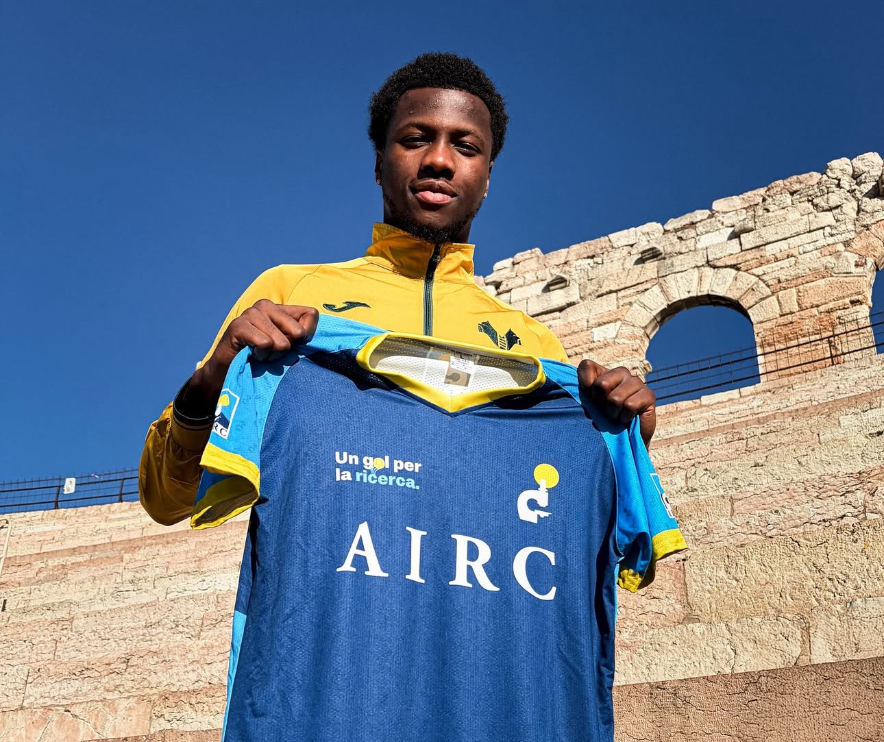 Hellas Verona al fianco dei ricercatori AIRC