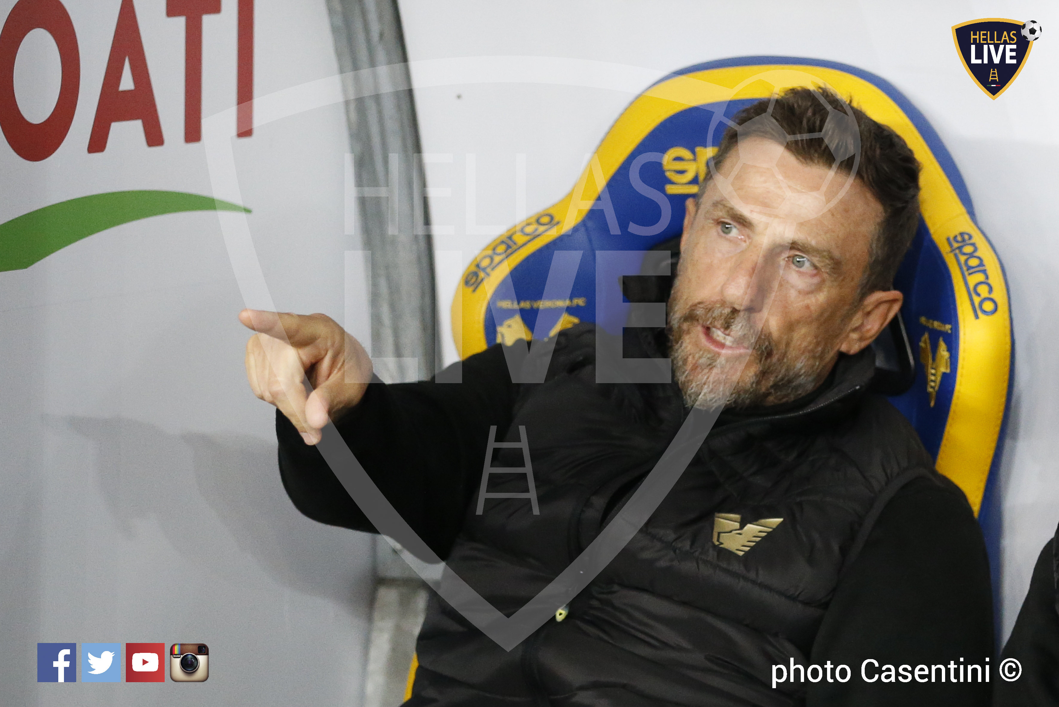 Lecce, Di Francesco: “Le caratteristiche degli attaccanti del Verona potrebbero dar noia ai nostri giocatori”