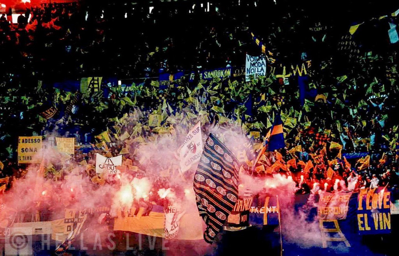 18 novembre 2001, il primo derby in Serie A. Hellas Verona-Chievo 3-2