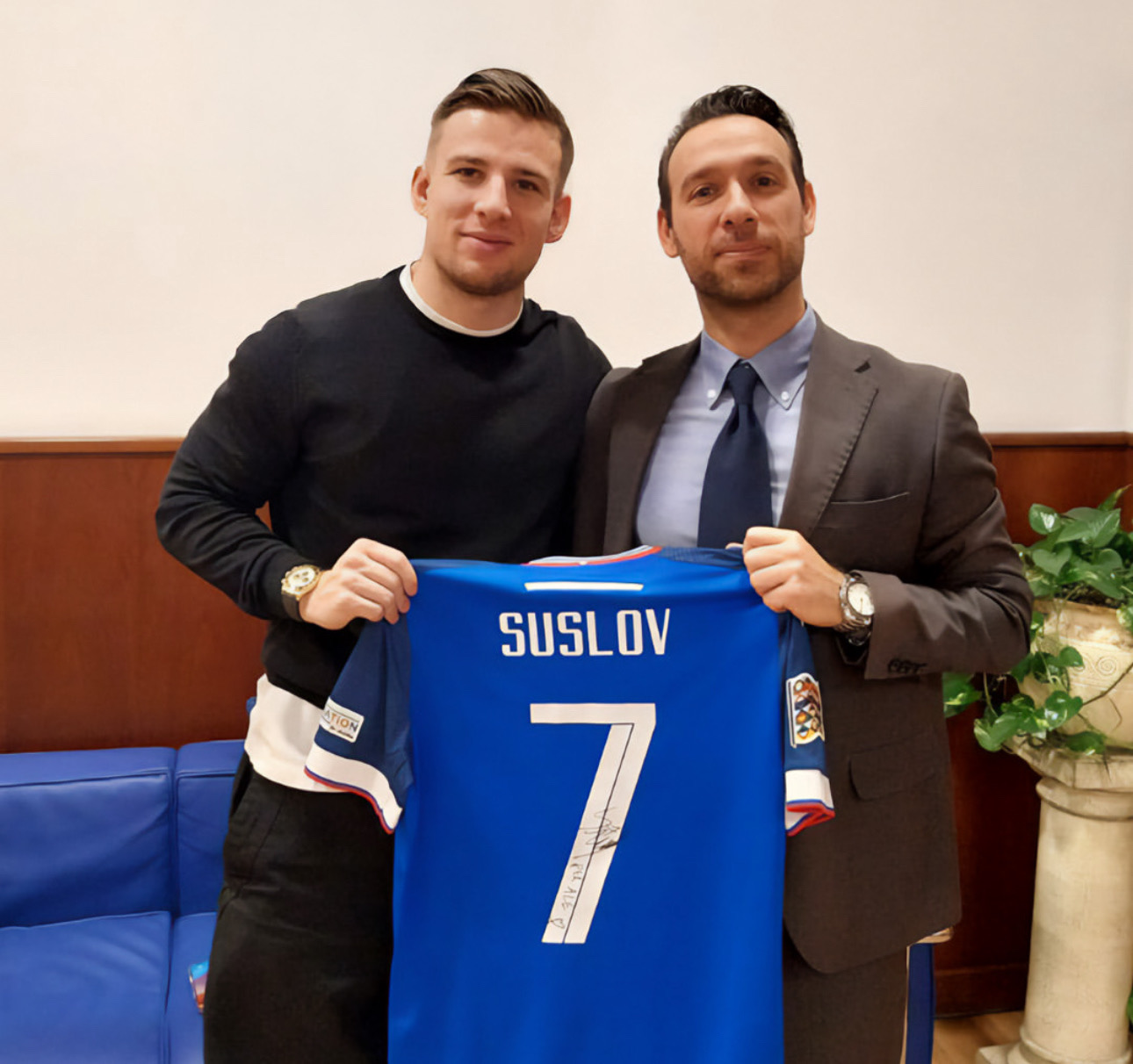 Hellas Verona, test e visita di controllo a Villa Stuart per Suslov