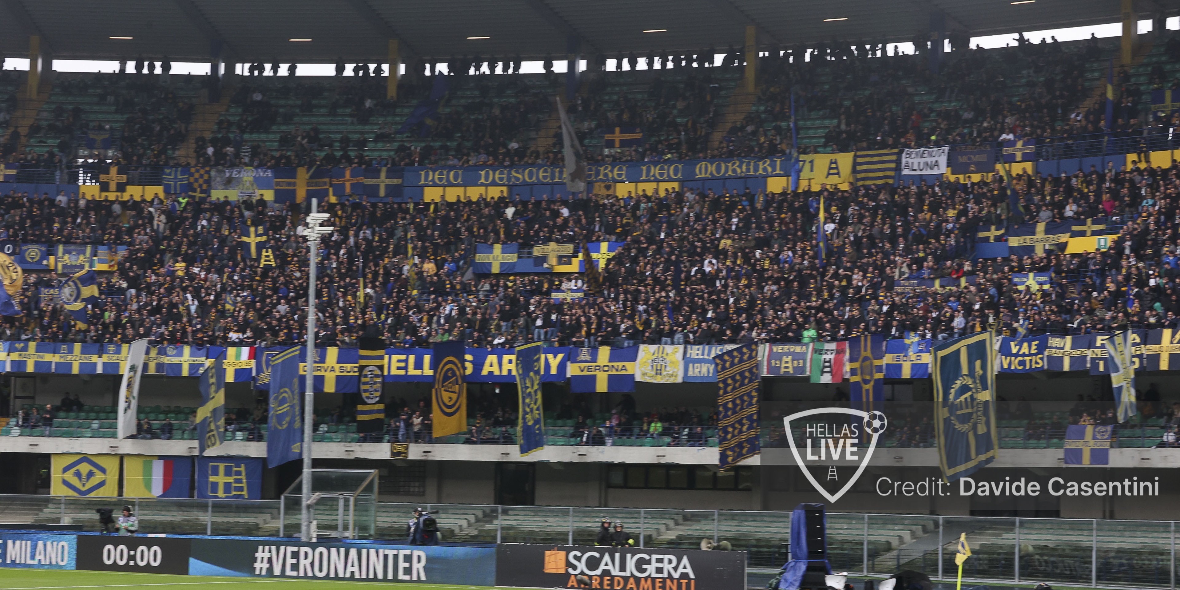 Hellas Verona. Double Header: superata quota 25.000