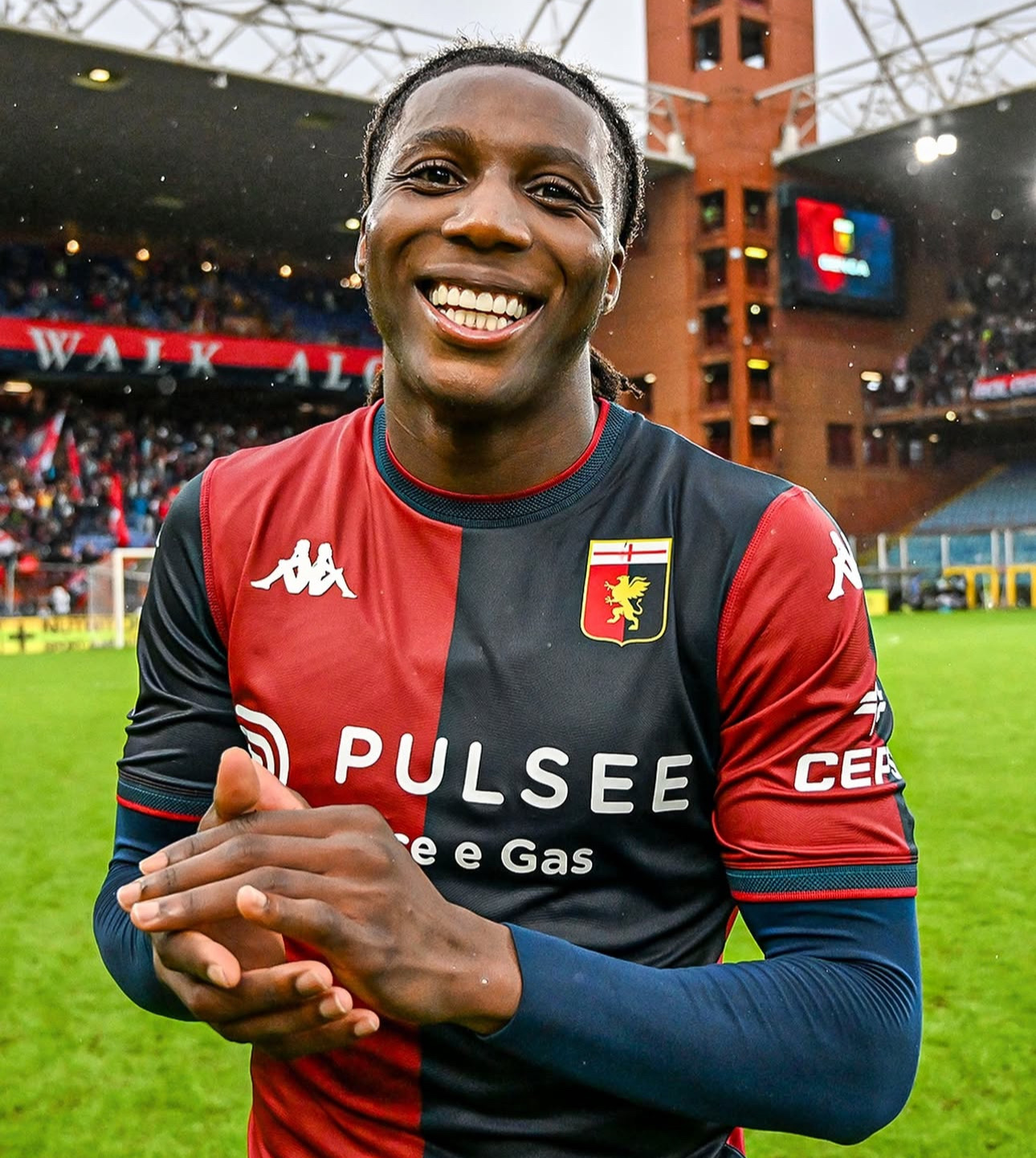 Genoa, Norton-Cuffy squalificato contro l’Hellas Verona