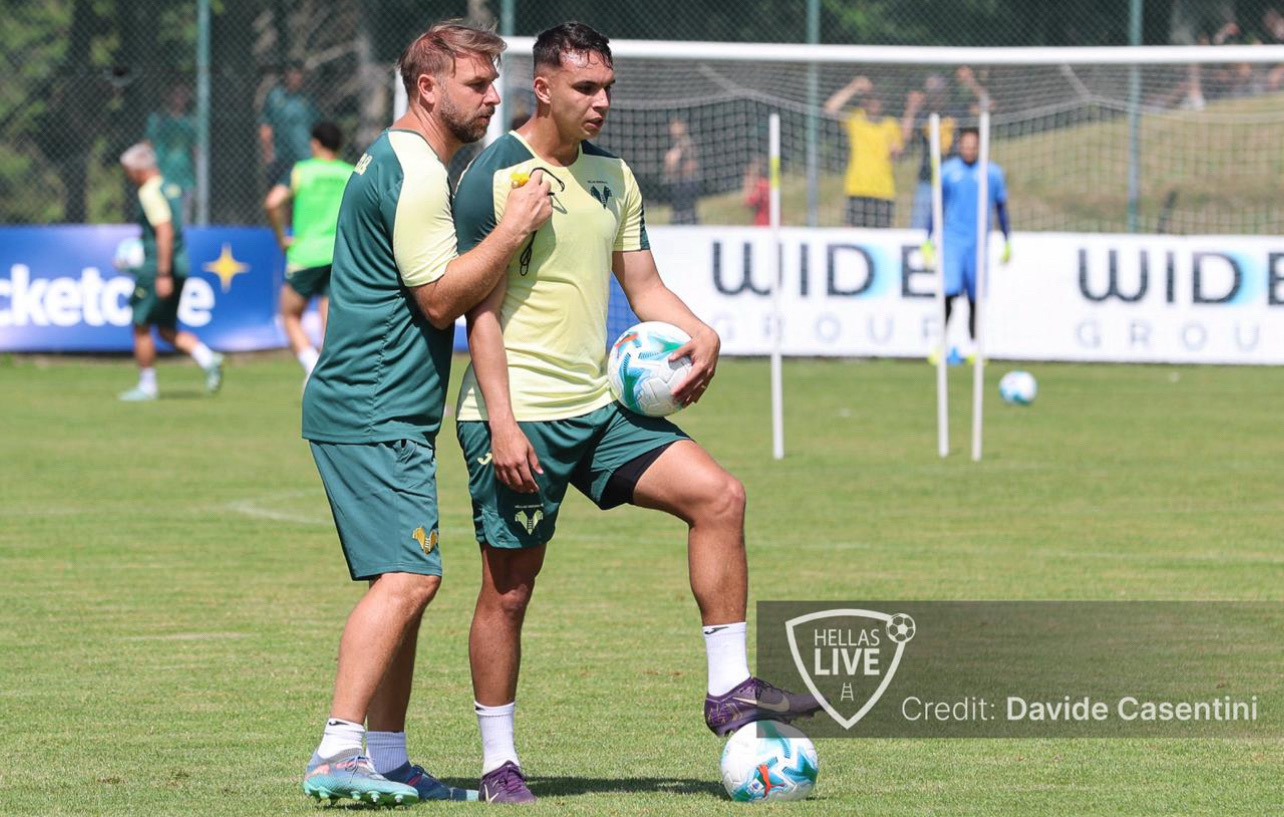 Hellas Verona, rifinitura poi la partenza per Genova