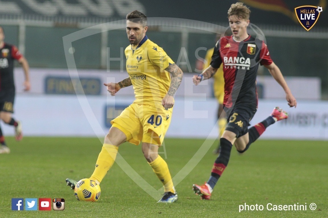 Bessa: “La partita contro il Genoa può cambiare il futuro dell’Hellas Verona”