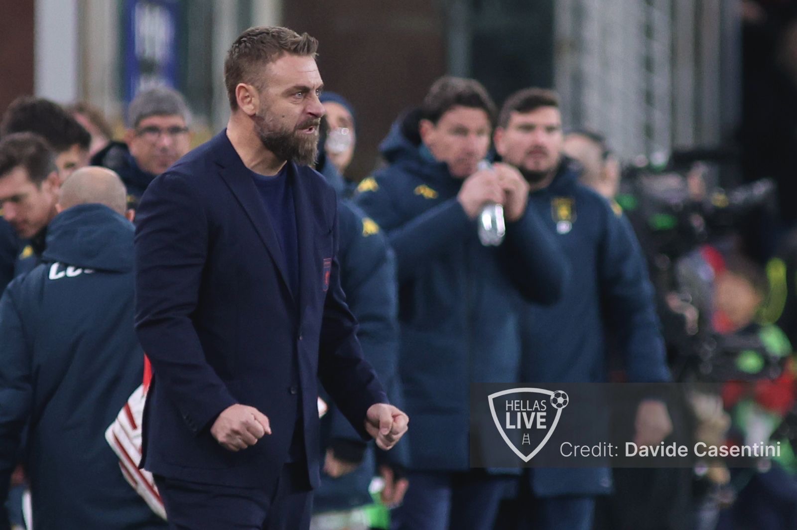 Genoa, De Rossi: “Vittoria contro l’Hellas Verona che pesa tantissimo”