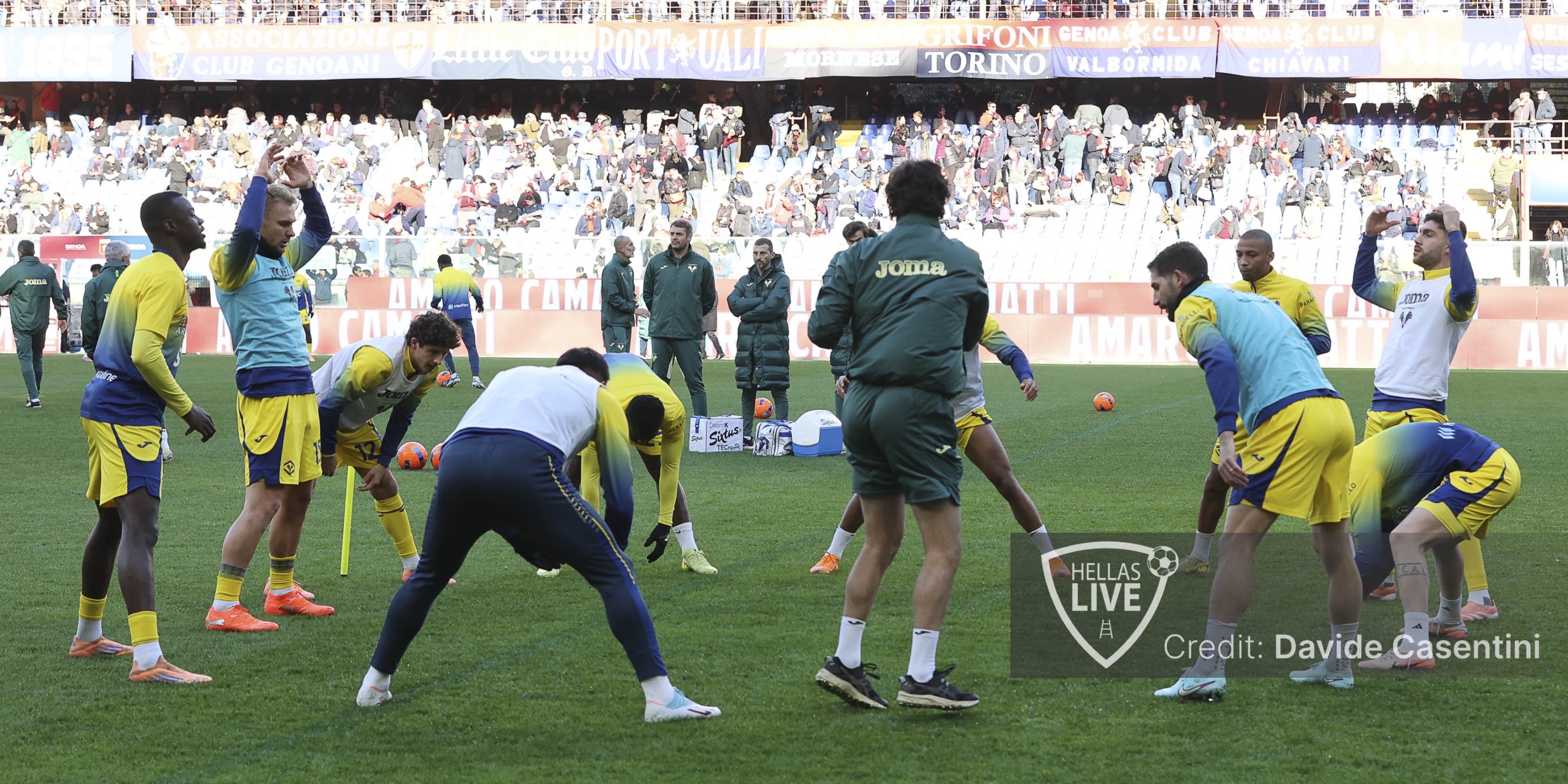 Hellas Verona, domenica libera per i gialloblù