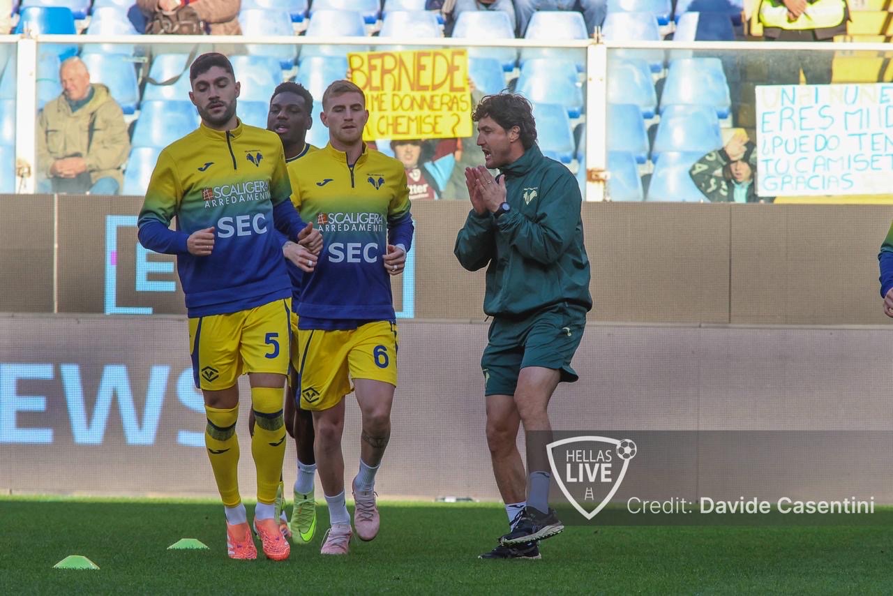 Hellas Verona, allenamento questo pomeriggio