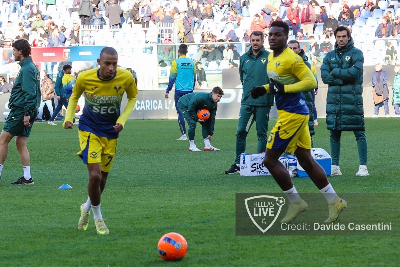 Hellas Verona, allenamento questo pomeriggio per i gialloblù