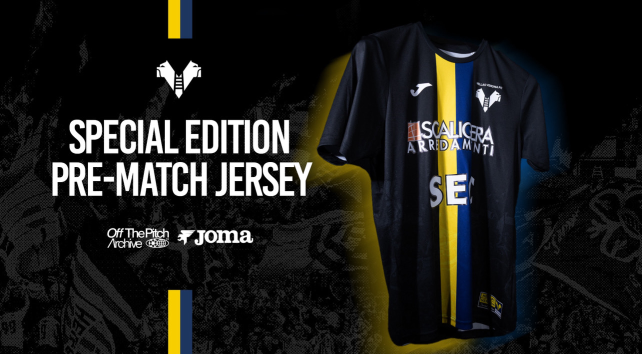 Hellas Verona presenta la maglia pre-match