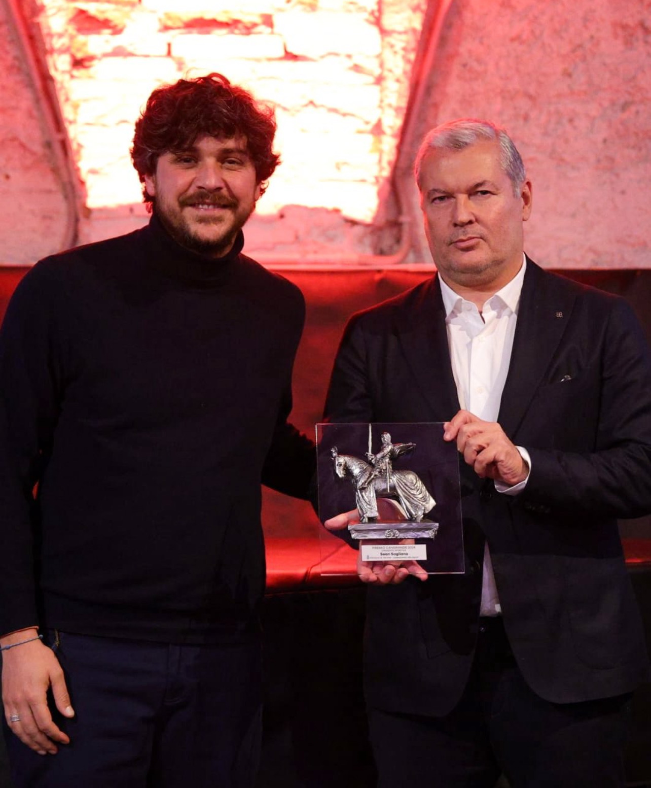 Premio Cangrande 2024 a Sean Sogliano