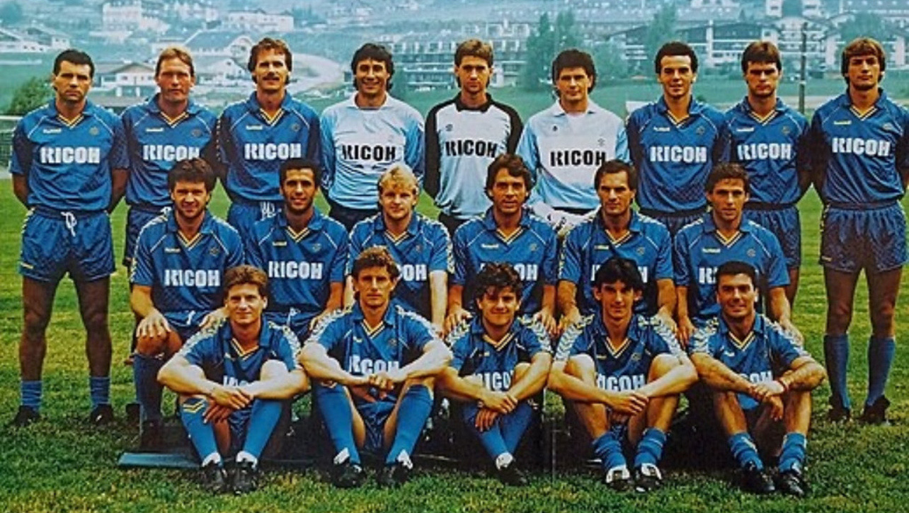 9 dicembre 1987, Sportul-Hellas Verona 0-1. Gialloblù agli ottavi di Coppa UEFA