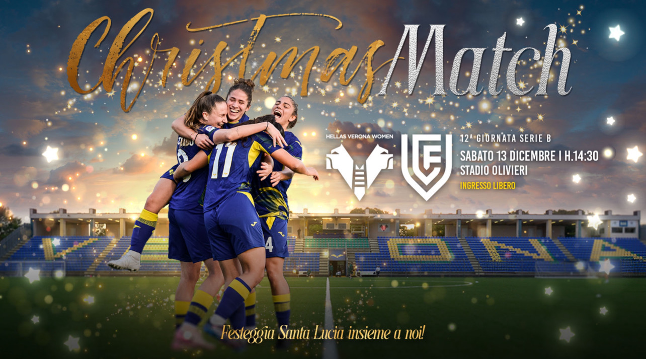 Santa Lucia gialloblù. L’invito del club scaligero allo stadio Olivieri per Hellas Verona Women-Vicenza