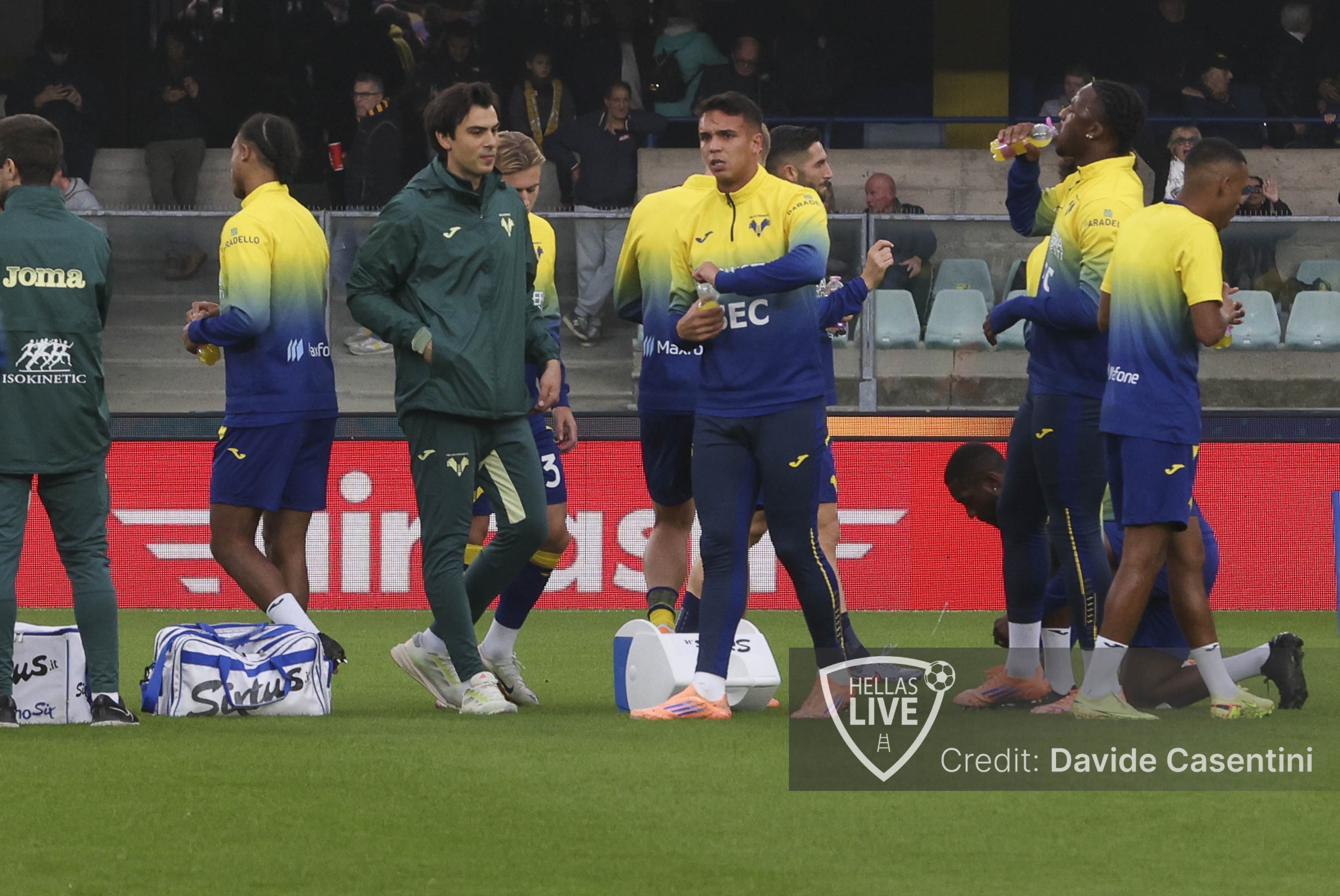 Hellas Verona, allenamento questa mattina per i gialloblù