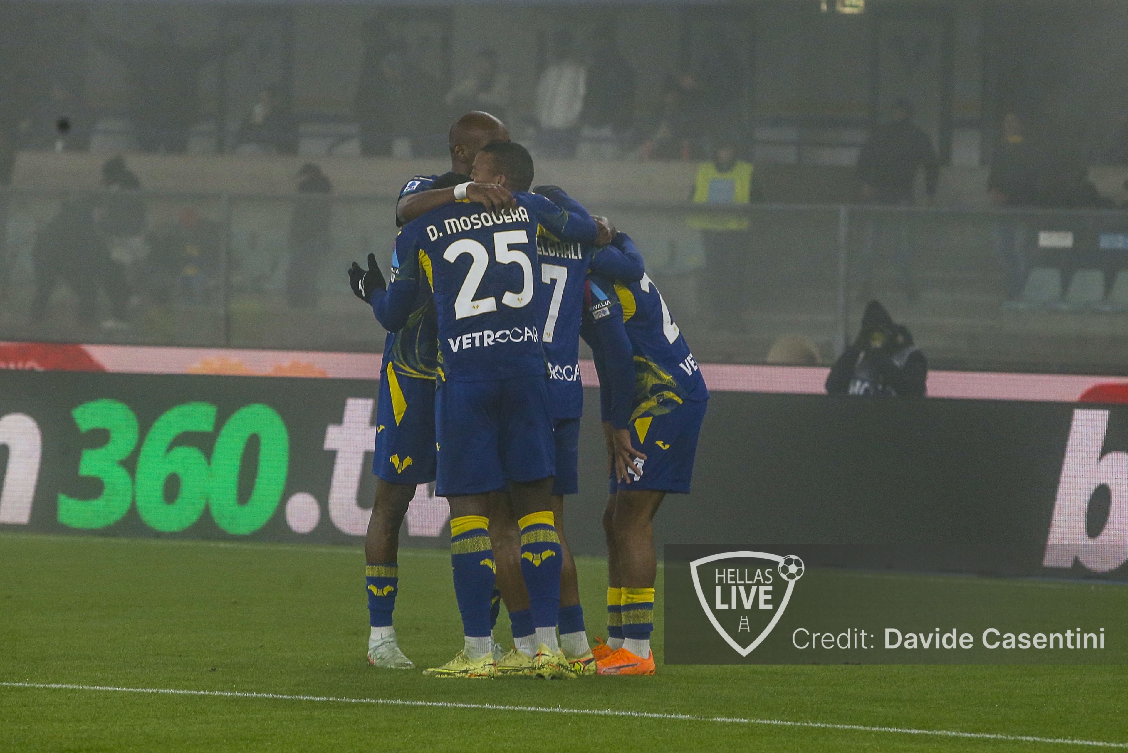 Hellas Verona, allenamento questa mattina