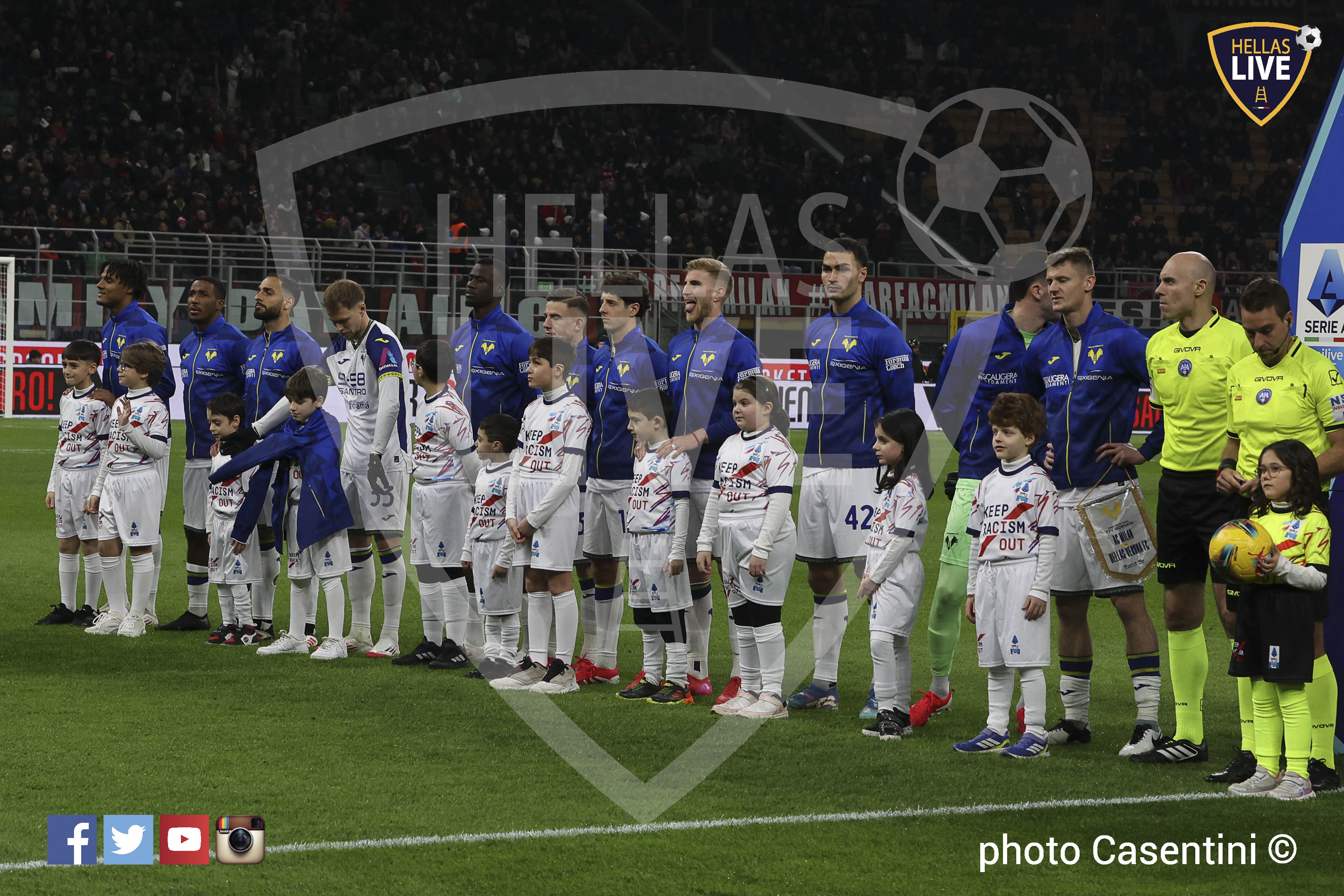 Milan-Hellas Verona, superata quota 73.000