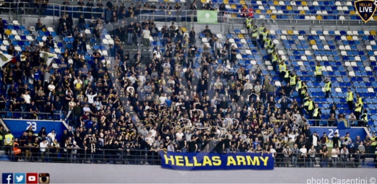Napoli-Hellas Verona, info biglietti Settore Ospiti. Costo 40 euro più commissioni