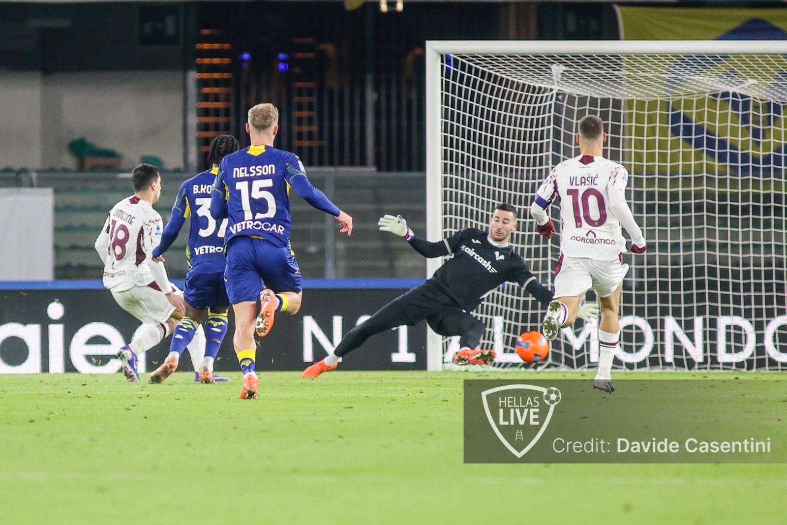 Finale, Hellas Verona-Torino 0-3