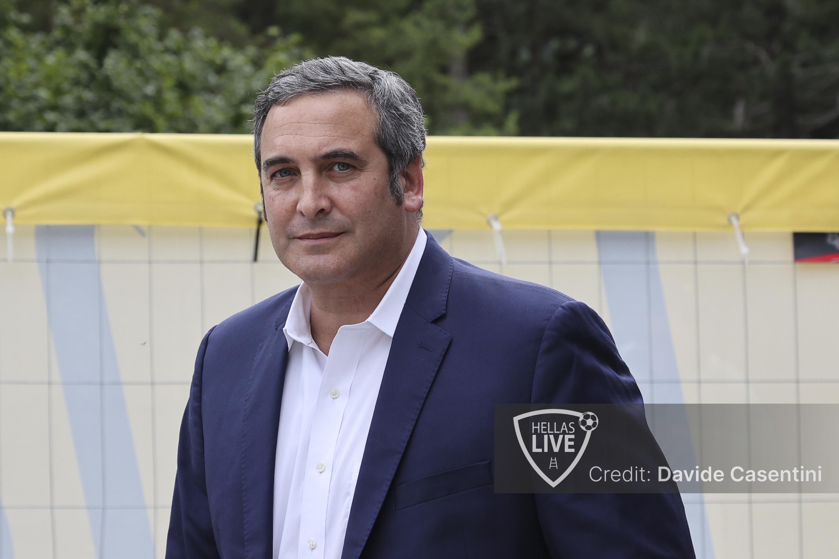 Zanzi: “Bilancio nettamente positivo del primo anno all’Hellas Verona. Sogliano è il ds n.1 in Italia e forse nel mondo. Vogliamo migliorarci, siamo fiduciosi”