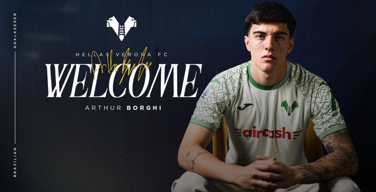 UFFICIALE. Borghi all’Hellas Verona. Contratto sino al 30 giugno 2029