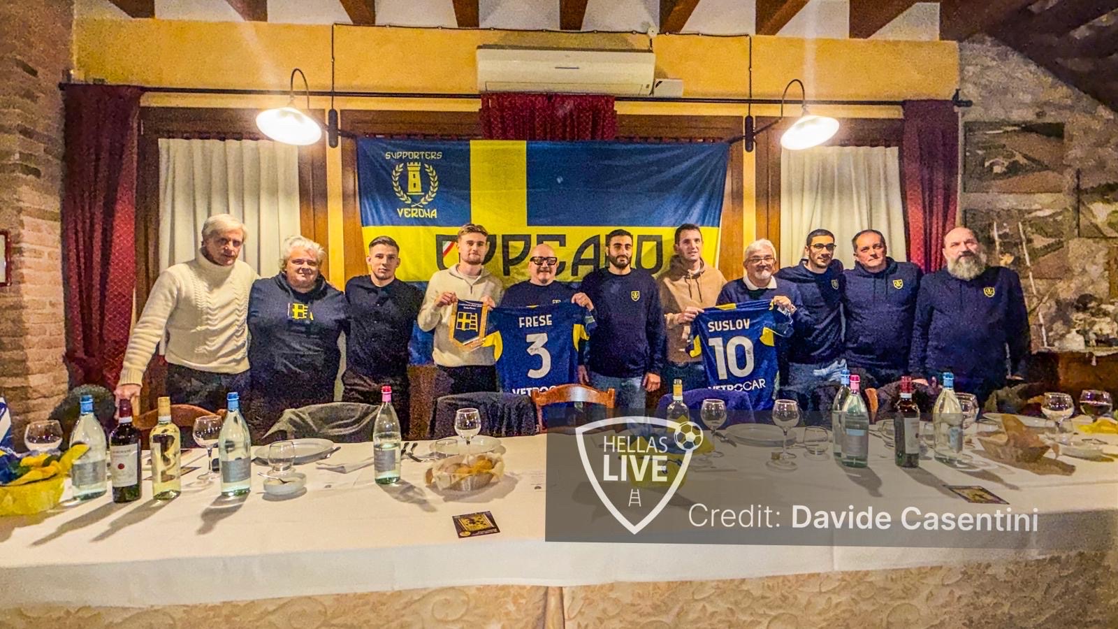 Hellas Verona, cena Calcio Club Oppeano