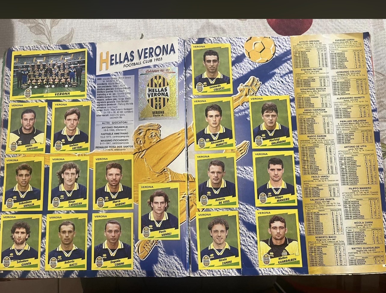 Gregori: “Se potessi tornare indietro non vorrei essere un calciatore, ma un calciatore dell'Hellas Verona”