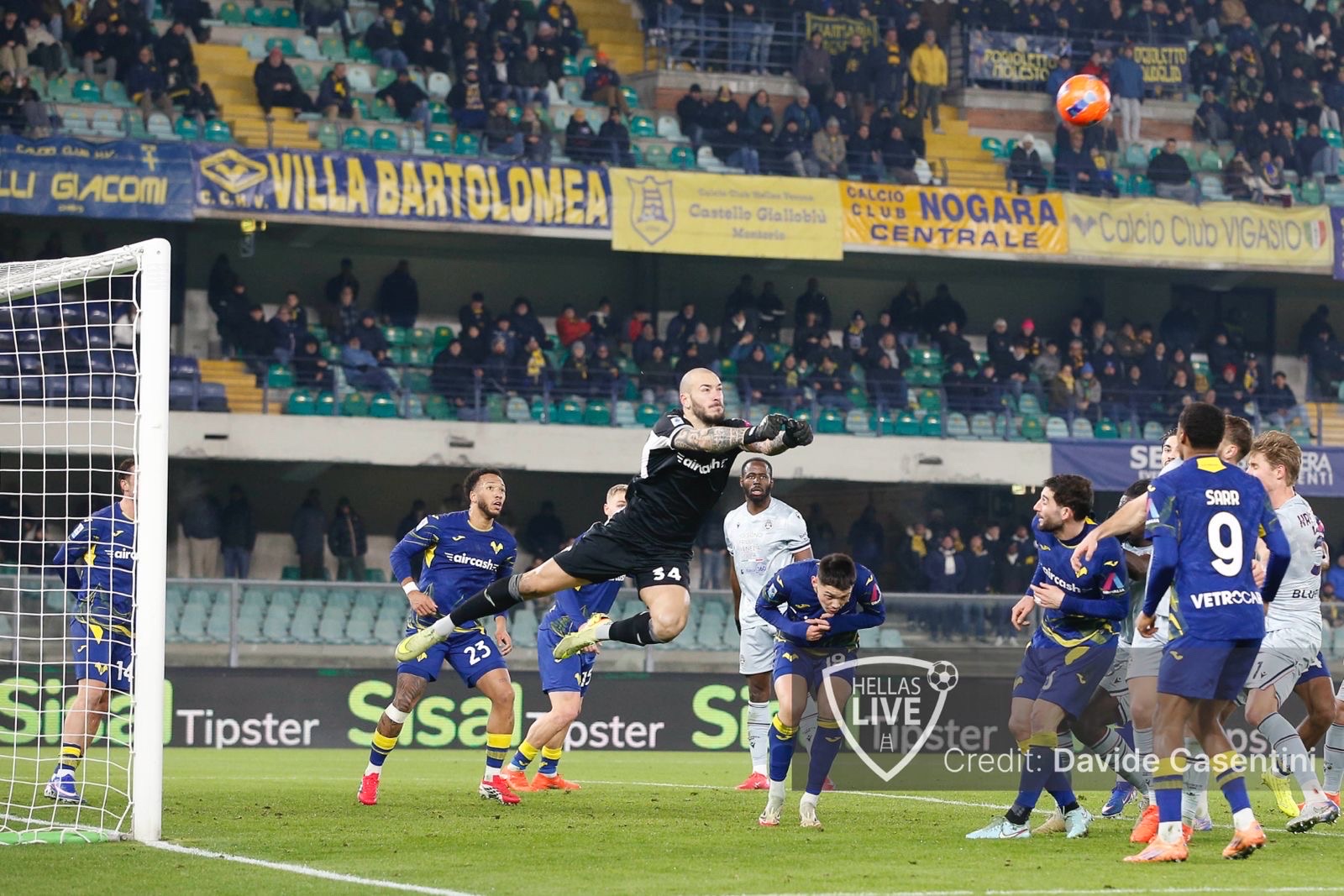 Finale, Hellas Verona-Udinese 1-3