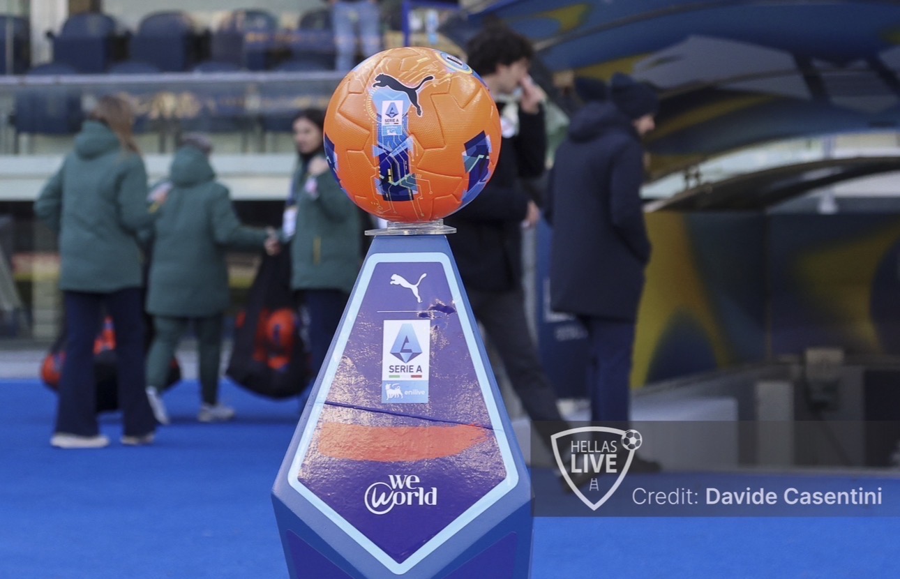 Hellas Verona-Udinese, ultima partita col pallone invernale arancione