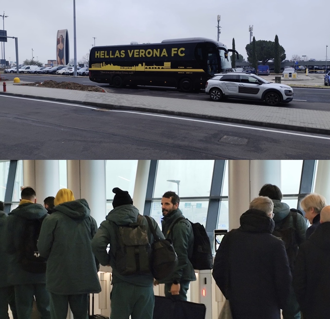 Direzione Cagliari, forza Hellas Verona!