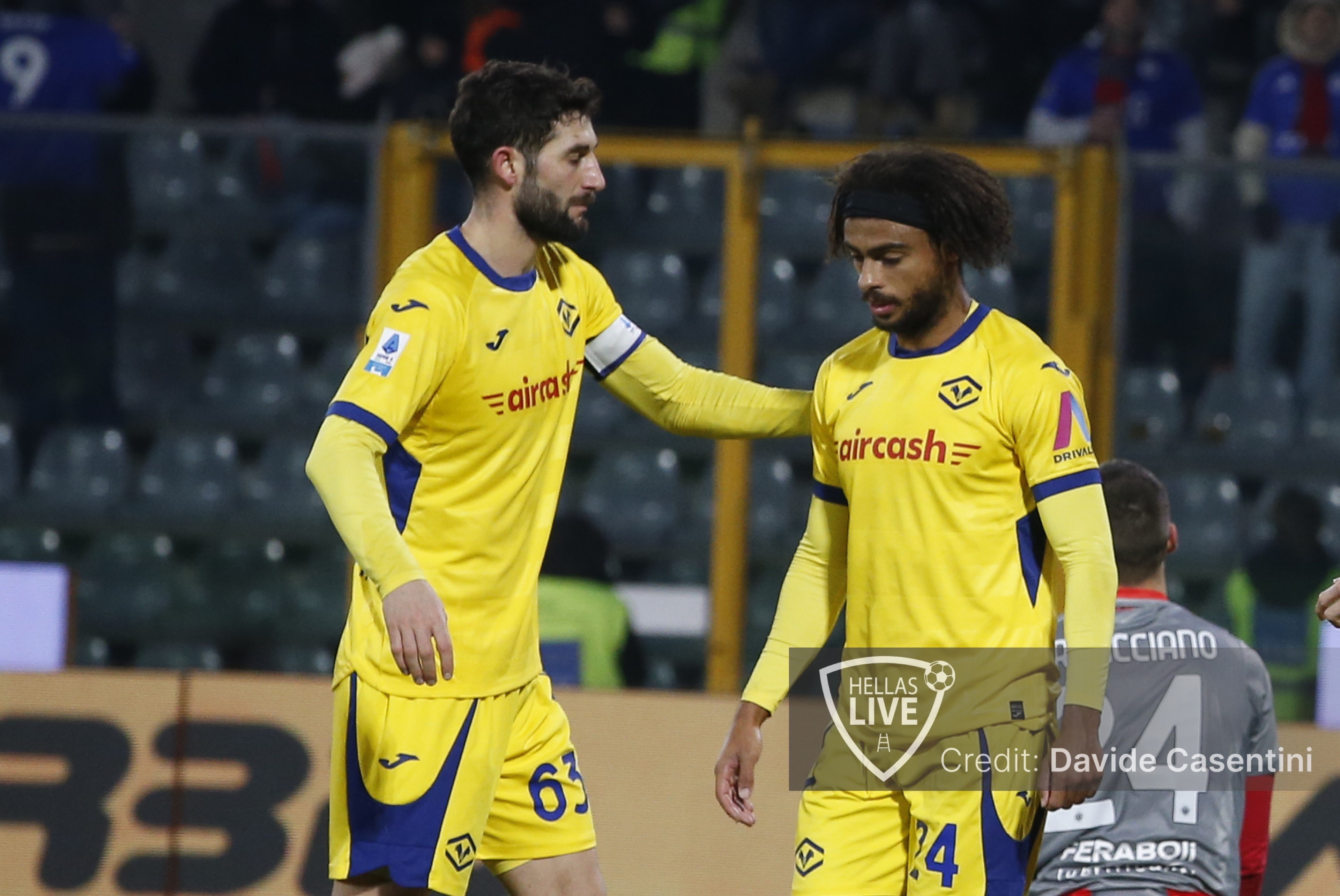 Hellas Verona, bollettino medico Gagliardini: due fratture costali