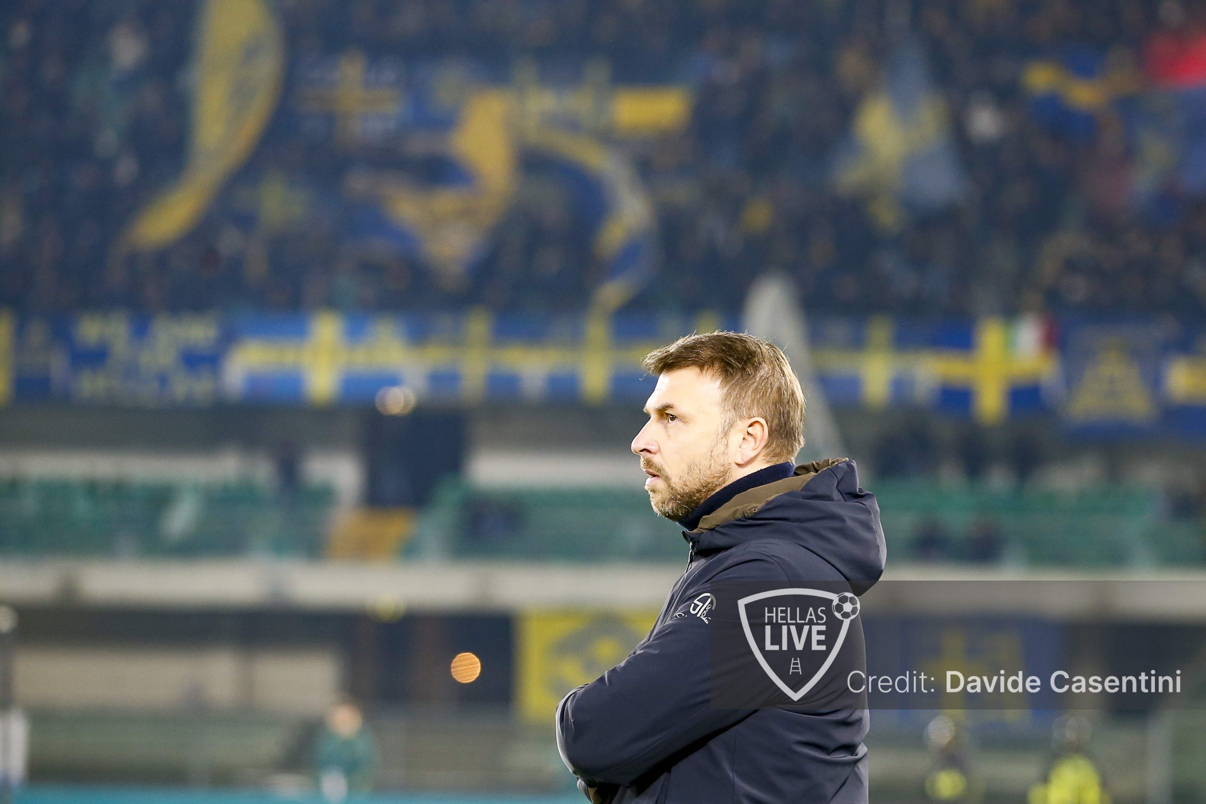 Hellas Verona, allenamento diretto da Zanetti