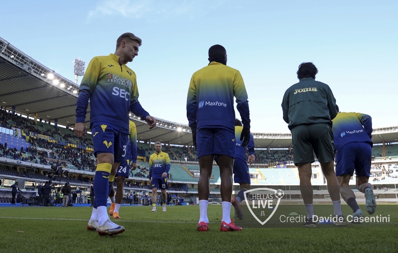Hellas Verona, allenamento questa mattina. Ore 15 conferenza Zanzi