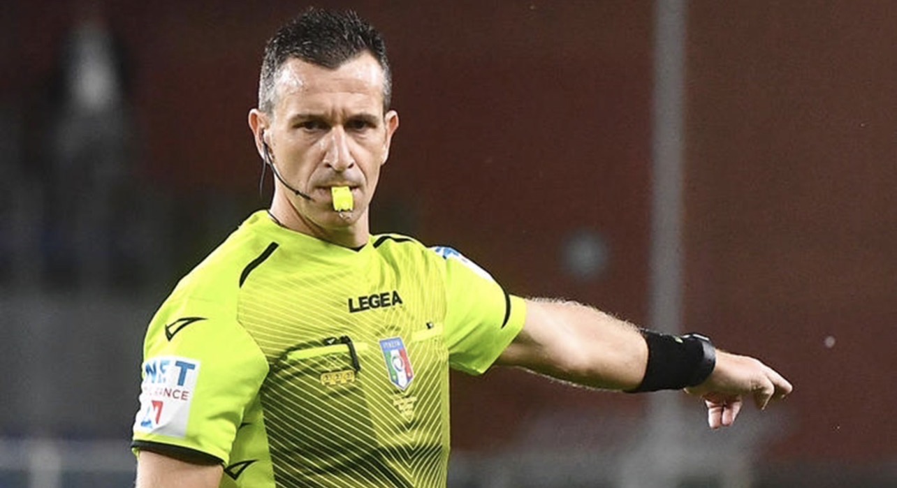 Hellas Verona-Pisa, arbitra Doveri