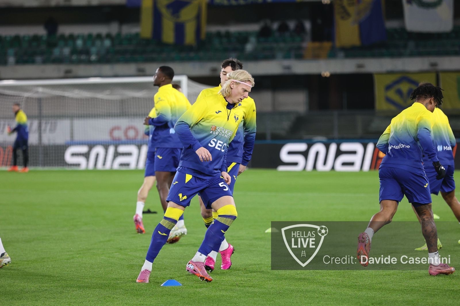 Hellas Verona, domenica libera per i gialloblù