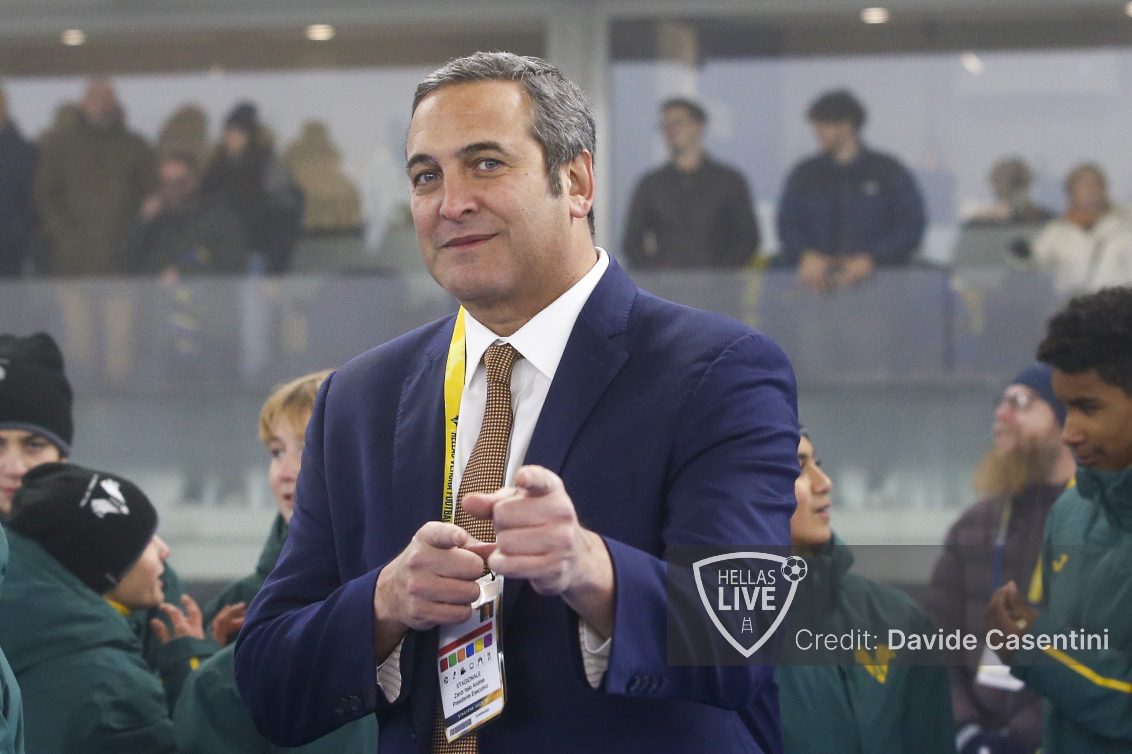 Primavera, Hellas Verona-Atalanta, Zanzi presente in tribuna