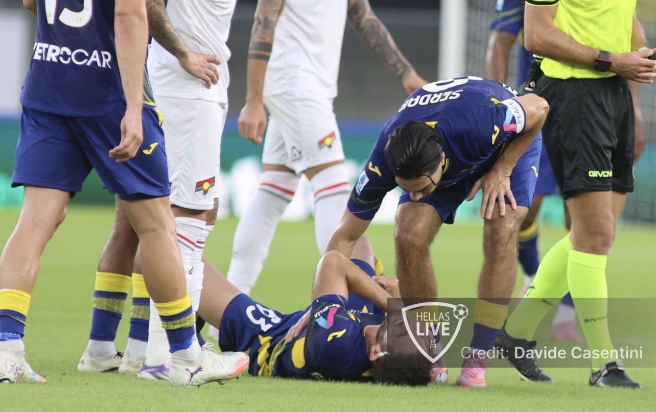 Hellas Verona, una stagione avara di risultati ma ricca di infortuni