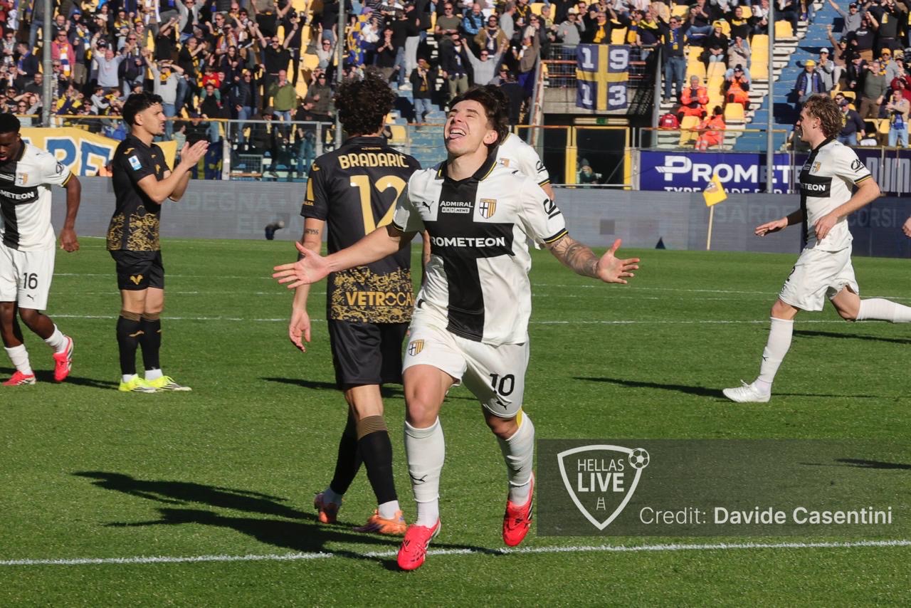 Finale, Parma-Hellas Verona 2-1