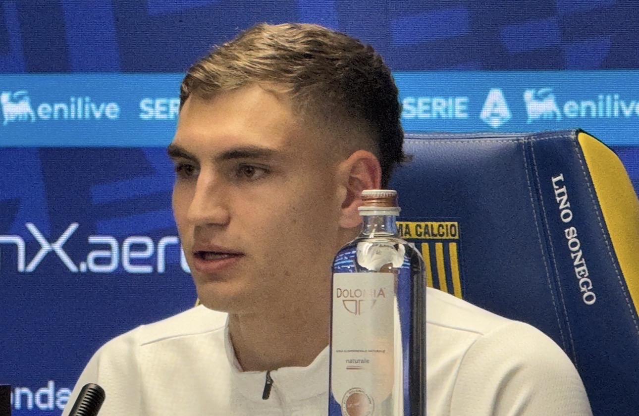 Pellegrino: “L’uomo in più ci ha aiutati. Alla fine siamo stati premiati. Sono contento per il Parma”