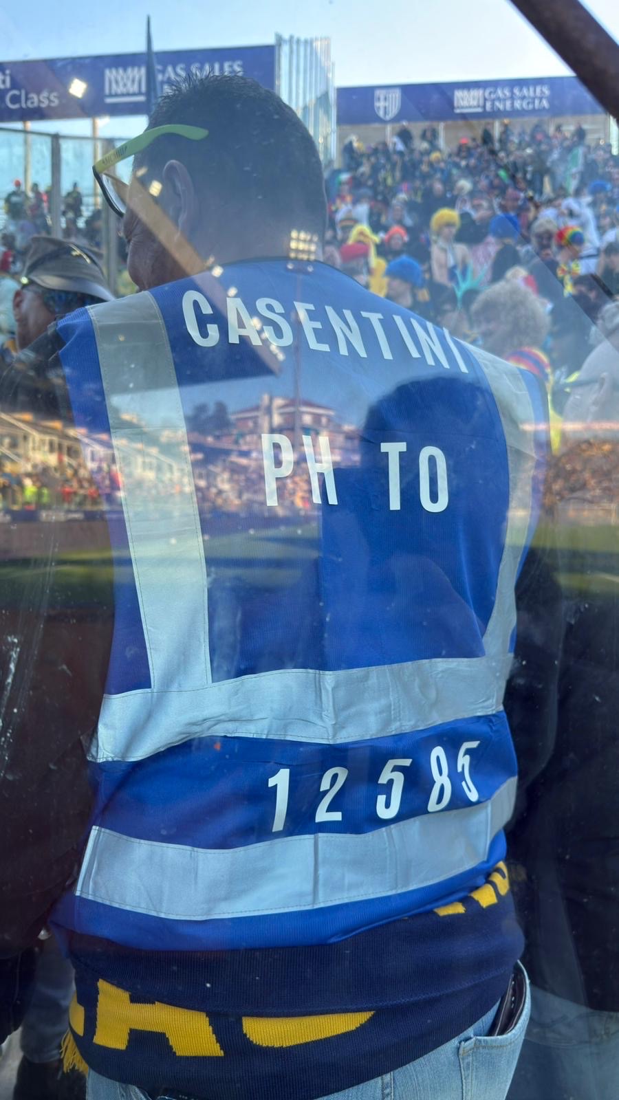 Parma-Hellas Verona 2-1. Mi vesto da… Davide Casentini