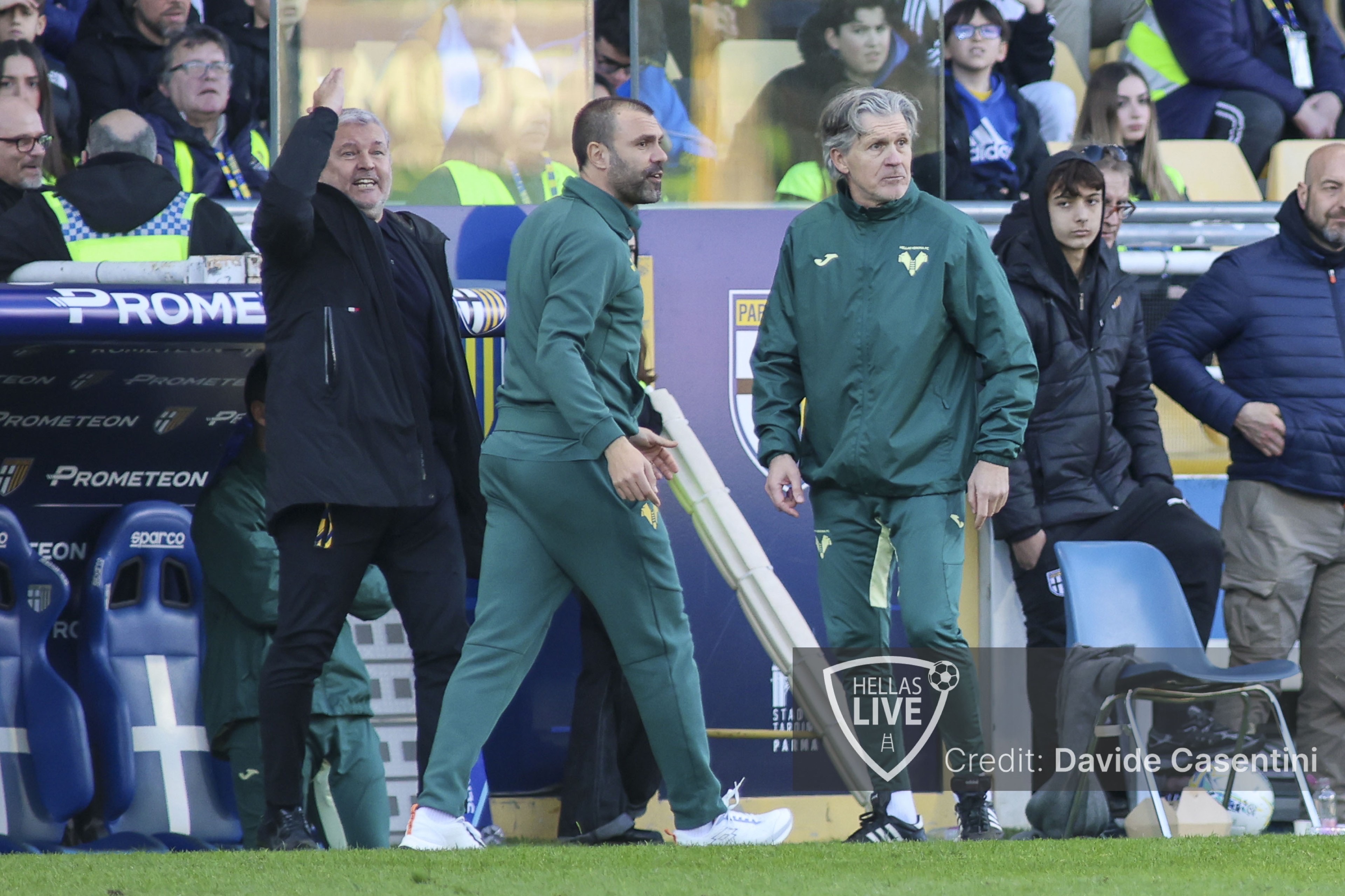Hellas Verona, rifinitura per i gialloblù. Ore 10 conferenza Sammarco