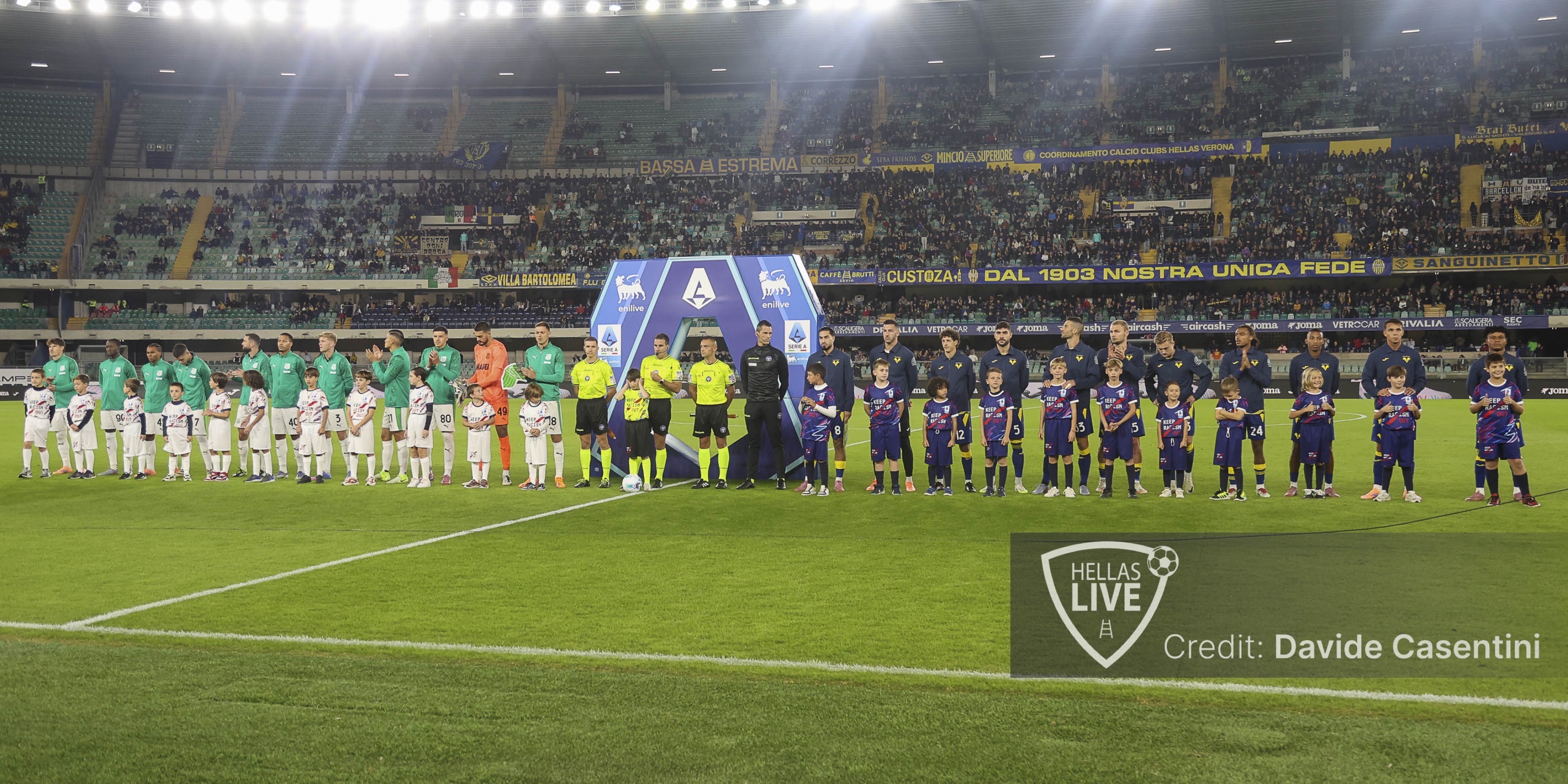Sassuolo-Hellas Verona apre la 26ª giornata della Serie A Enilive 2025/26