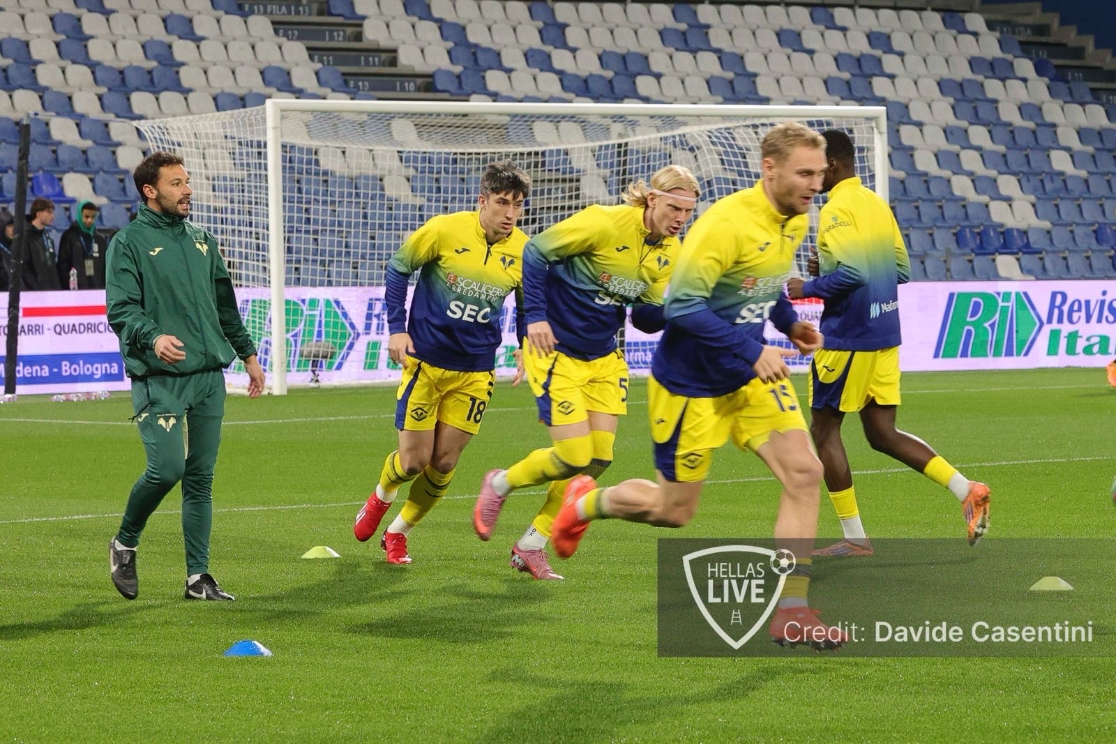 Hellas Verona, sabato libero per i gialloblù