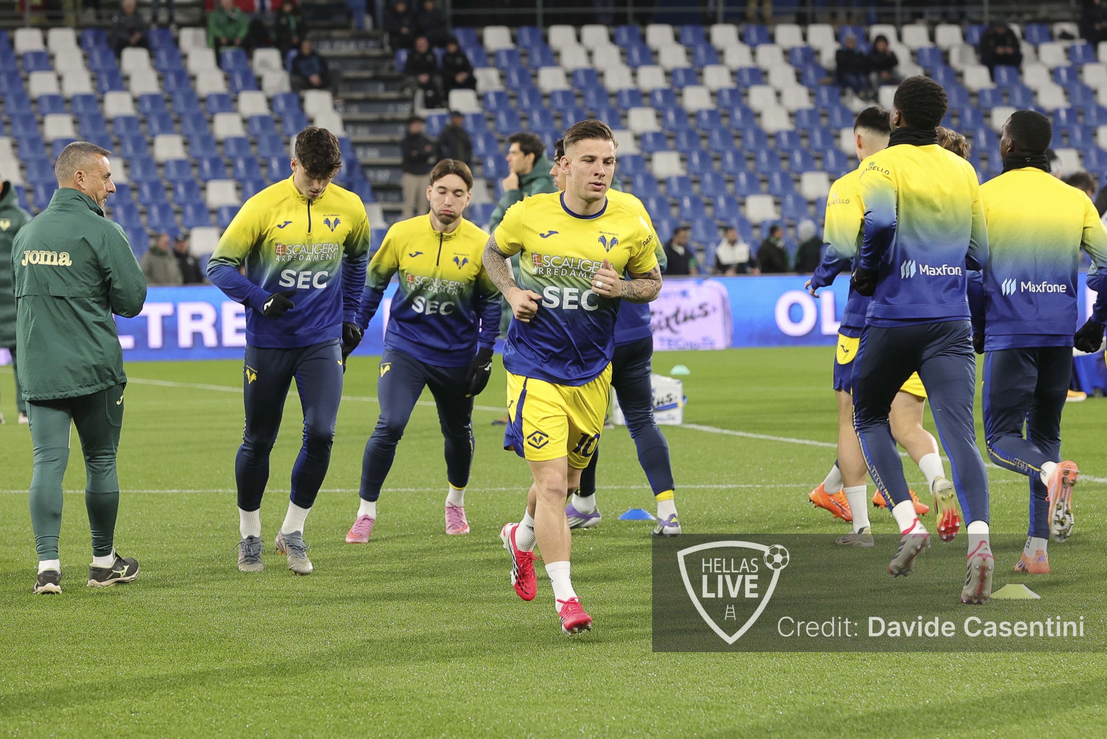 Hellas Verona, ripresa degli allenamenti per i gialloblù