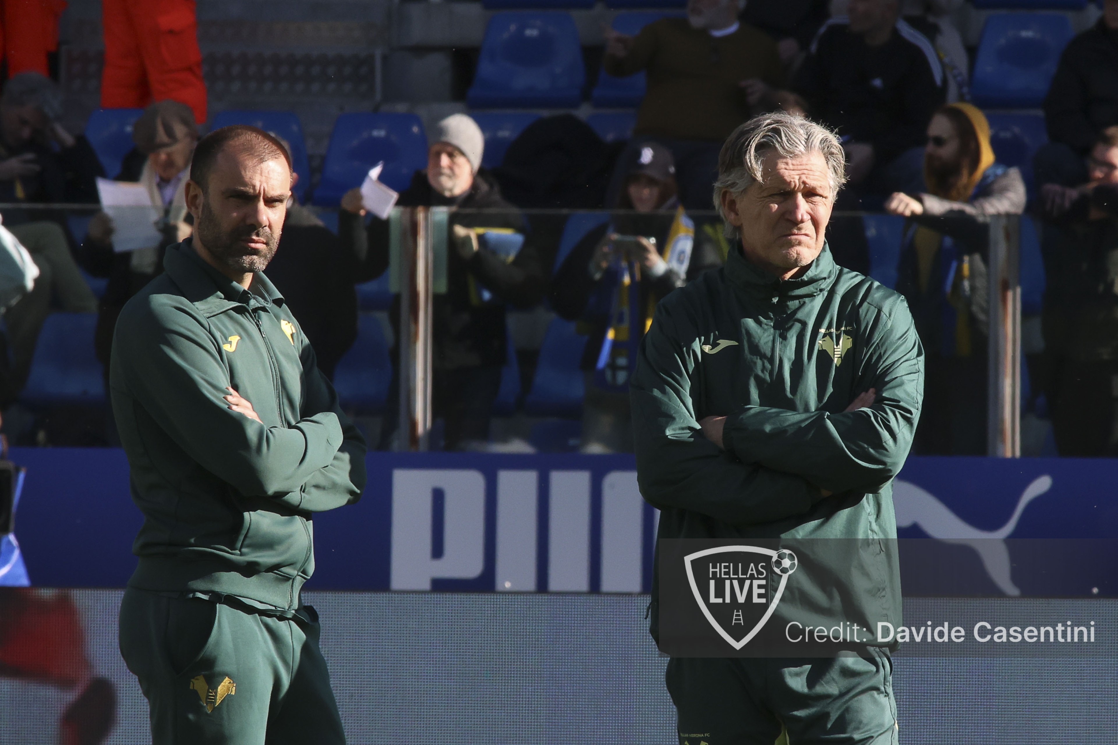 Hellas Verona, allenamento per i gialloblù